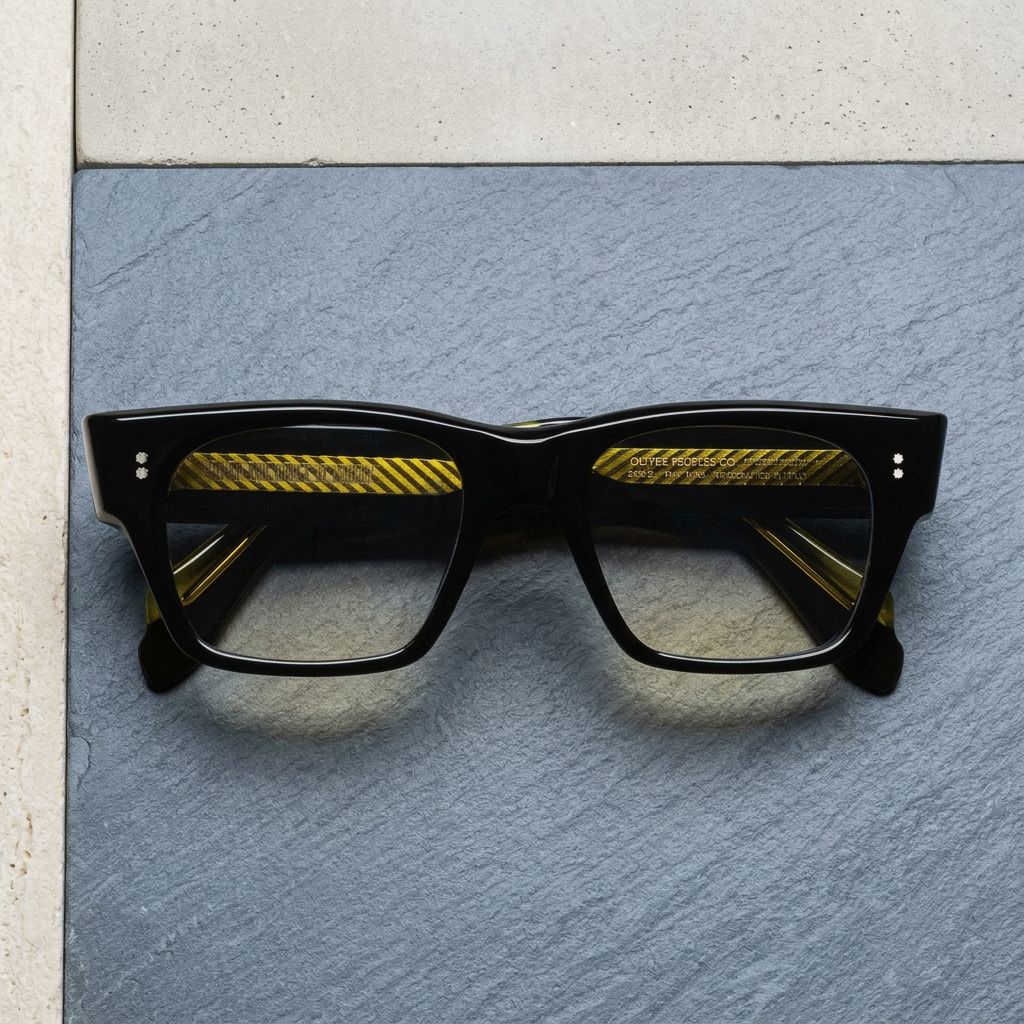 Cutler & Gross 9690 Square Optical Black — Selezione PETRA