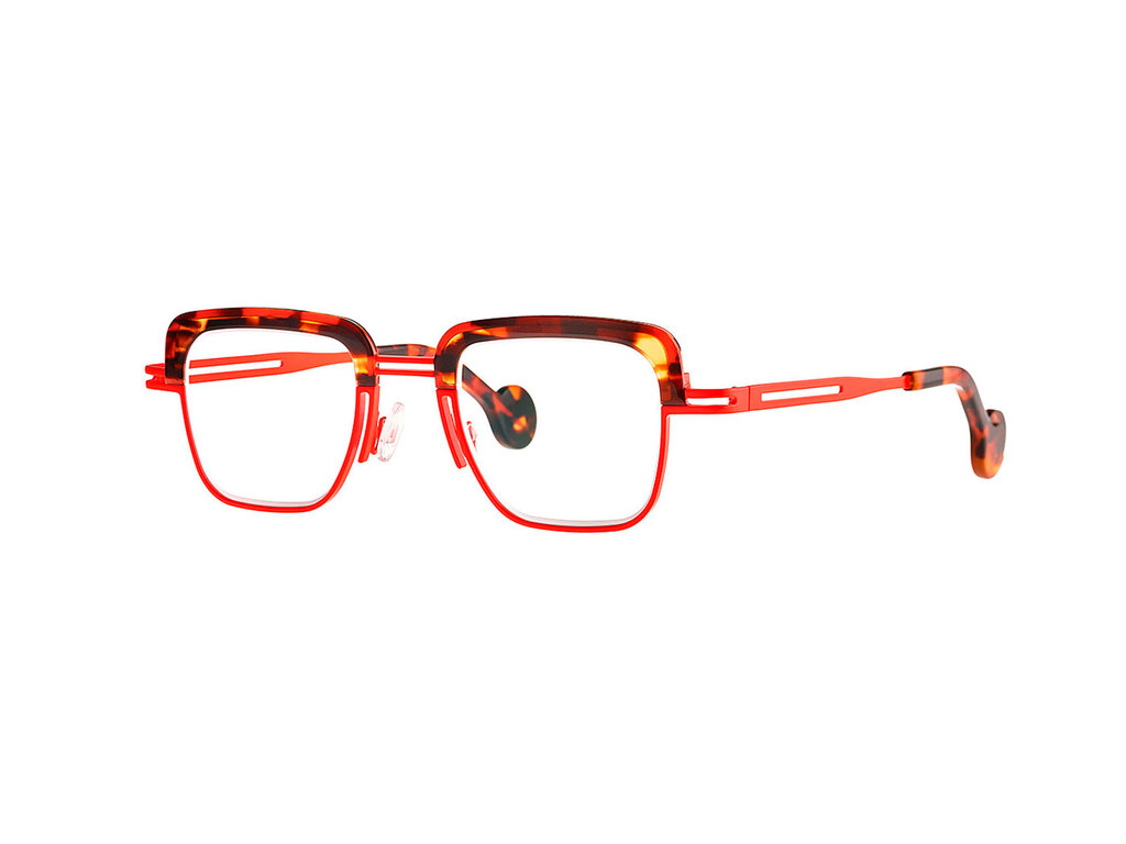 theo FOUNDATION 305 Fluo Red + Brown Ecail — Selezione PETRA
