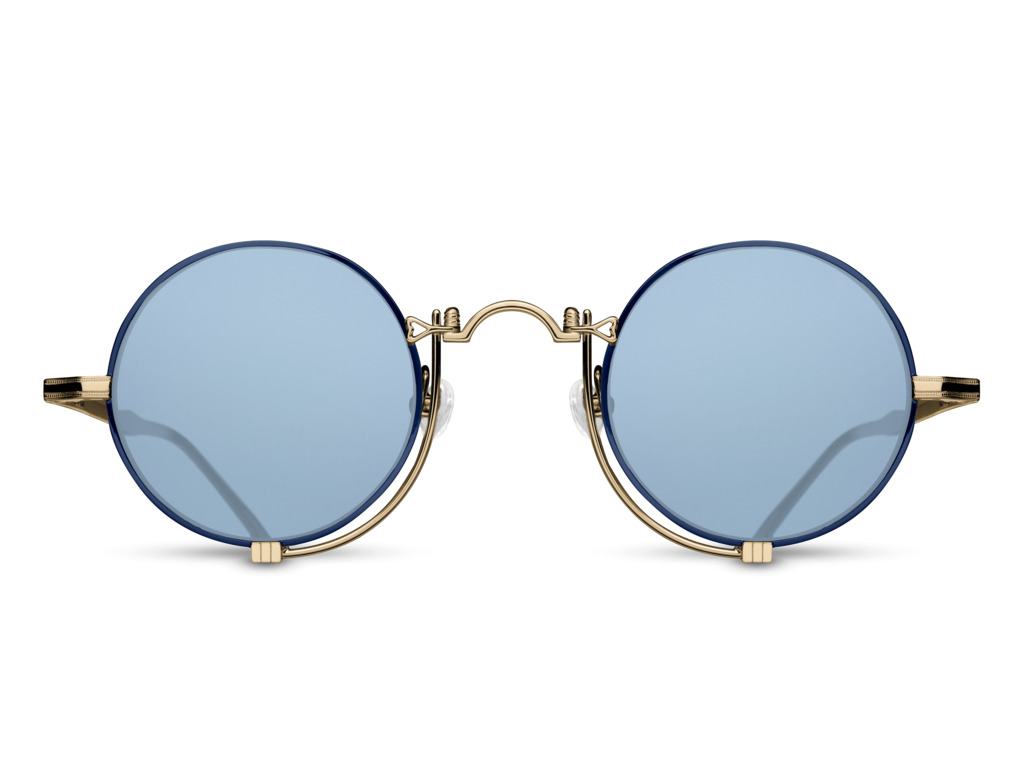 Matsuda 10601H Black Gold Navy — Selezione PETRA